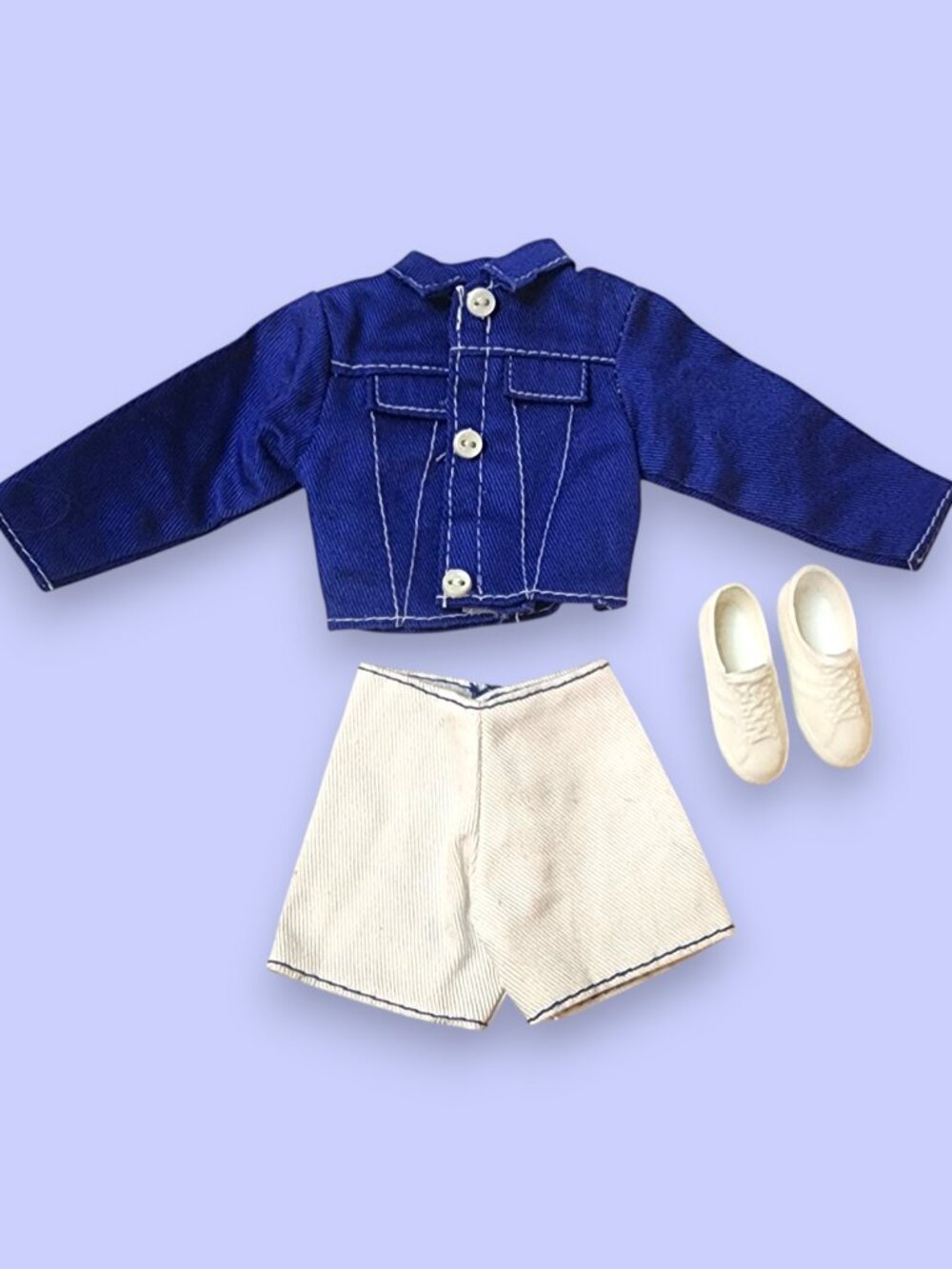 1983 Vintage Barbie Ken Fashion Boyfriend of Barbie Blue Summer Outfit Complete